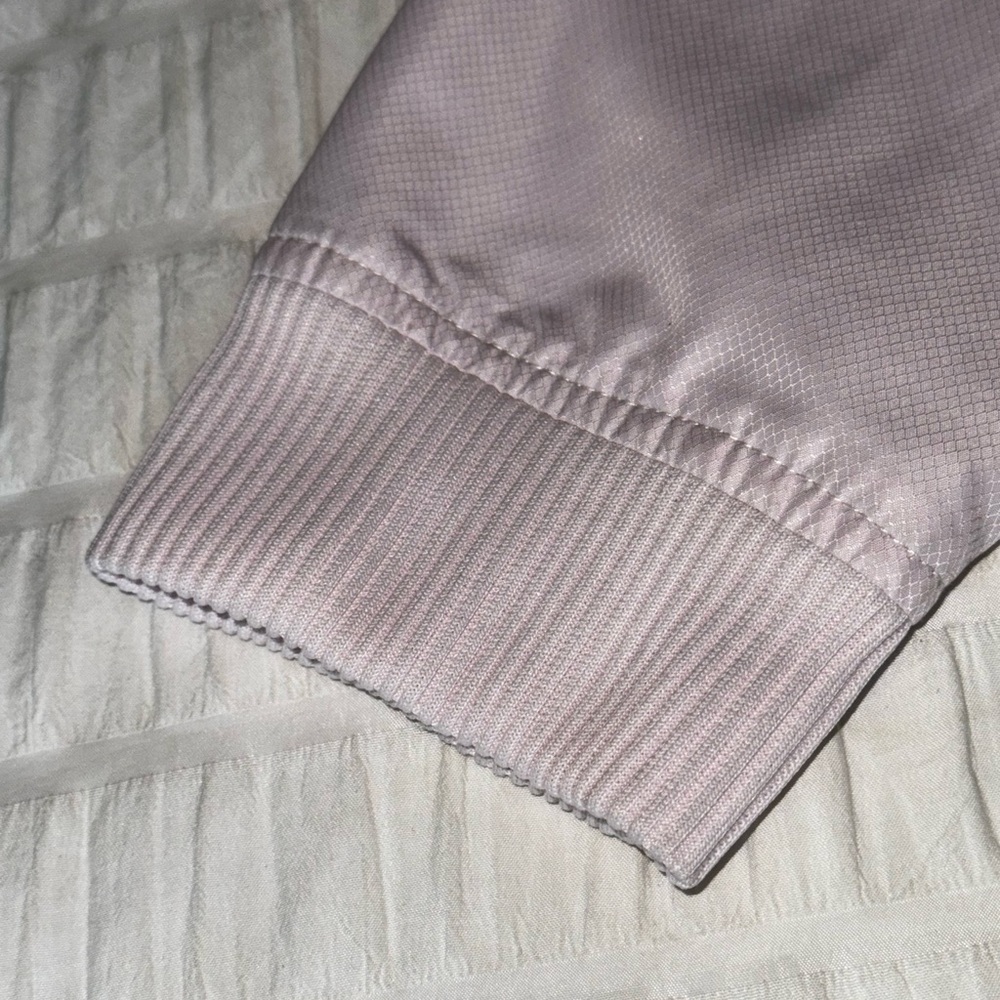 Lacoste pink track jacket woman’s UK 10 US 6 vintage mesh side detail - Picture 3 of 11